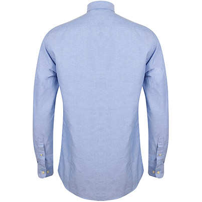 Henbury HB512 Blue Oxford Shirt