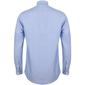 Henbury HB512 Blue Oxford Shirt