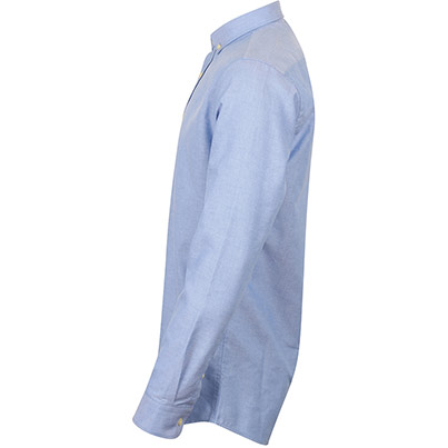 Henbury HB512 Blue Oxford Shirt
