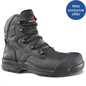 Rock Fall Carbon RF725 Women’s Black S7S ESD Safety Boots 9