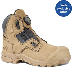 Rock Fall Hurricane RF720 Women’s Stone S7S ESD Safety Boots 9