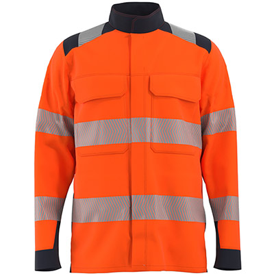 Alsico Alsiflex HVJ1 Men’s Orange/Blue Hi-Vis Coat