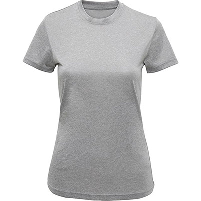 TriDri TR020 Women’s Silver Melange T-Shirt