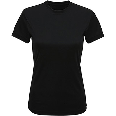 TriDri TR020 Women’s Black T-Shirt
