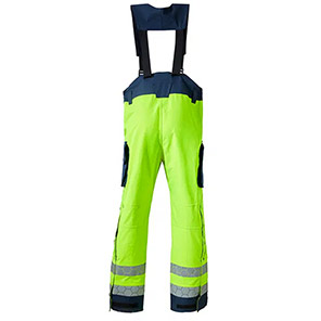 ProGARM WT252M Men’s Yellow/Navy Hi-Vis Arc-Flash Waterproof Trousers