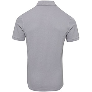 Premier Coolchecker Plus PR630 Silver Polo Shirt