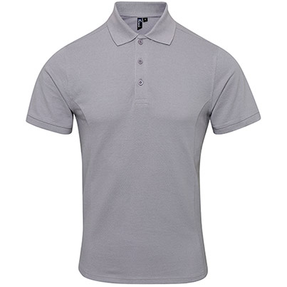 Premier Coolchecker Plus PR630 Silver Polo Shirt