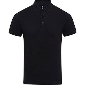 Premier Coolchecker PR630 Black Polo Shirt 6XL