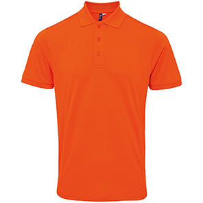 Premier Coolchecker Plus PR630 Men’s Orange Polo Shirt 4XL