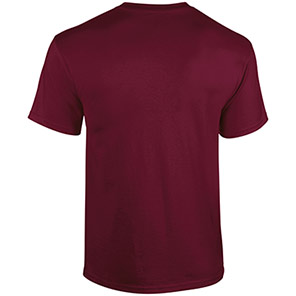 Gildan HeavyCotton GD005 Men’s Maroon T-Shirt