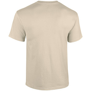 Gildan GD005 Heavy Cotton Men’s Sand T-Shirt