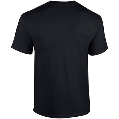 Gildan GD005 Heavy Cotton Men’s Black T-Shirt