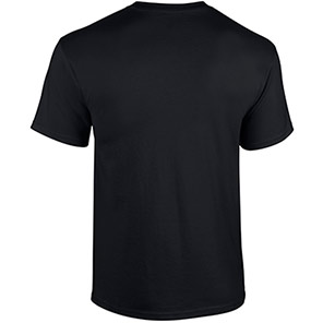 Gildan GD005 Heavy Cotton Men’s Black T-Shirt
