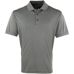 Premier Coolchecker Plus PR615 Men’s Dark Grey Polo Shirt 5XL