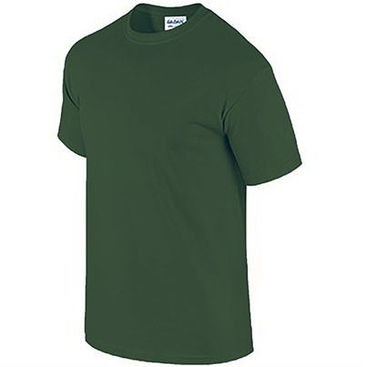 Gildan Softstyle GD001 Forest Green Cotton T-Shirt
