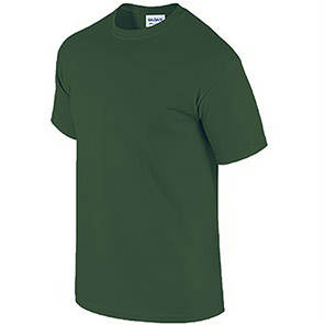 Gildan Softstyle GD001 Forest Green Cotton T-Shirt