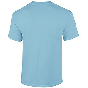 Gildan Softstyle GD001 Sky Blue Cotton T-Shirt