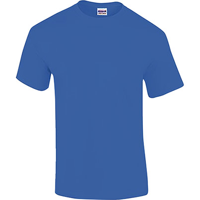 Gildan Softstyle GD001 Royal Blue Cotton T-Shirt
