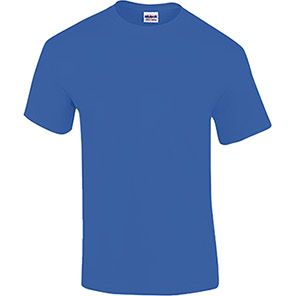 Gildan Softstyle GD001 Royal Blue Cotton T-Shirt 3XL