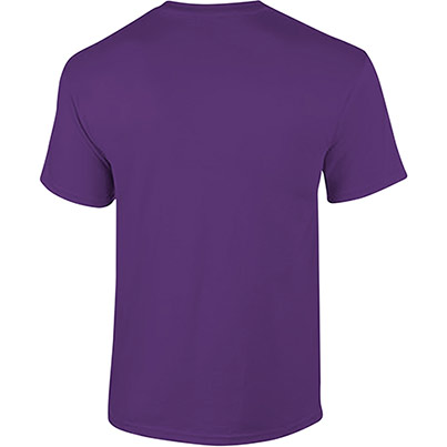 Gildan Softstyle GD001 Purple Cotton T-Shirt