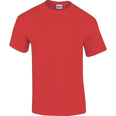 Gildan Softstyle GD001 Cherry Red Cotton T-Shirt