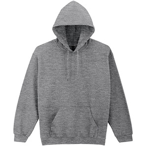 Gildan GD057 Heavy Blend Men’s Heather Grey Sweatshirt 2XL