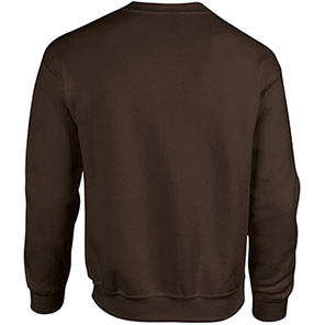 Gildan GD056 Heavy Blend Men’s Dark Chocolate Crew-Neck Sweatshirt