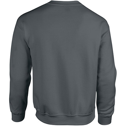 Gildan GD056 Heavy Blend Men’s Charcoal Crew-Neck Sweatshirt