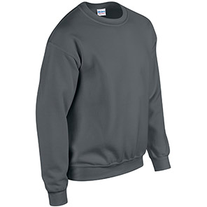 Gildan GD056 Heavy Blend Men’s Charcoal Crew-Neck Sweatshirt