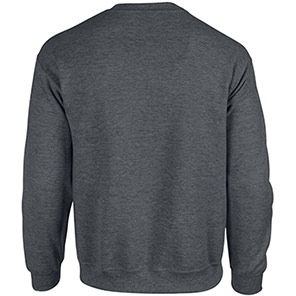 Gildan GD056 Heavy Blend Men’s Dark Heather Crew-Neck Sweatshirt