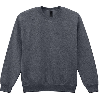 Gildan GD056 Heavy Blend Men’s Dark Heather Crew-Neck Sweatshirt
