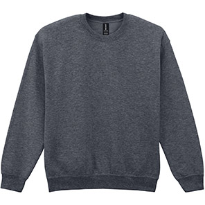 Gildan GD056 Heavy Blend Men’s Dark Heather Crew-Neck Sweatshirt 2XL