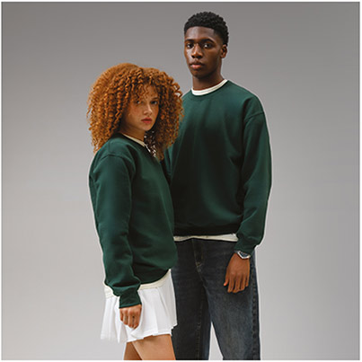 Gildan GD056 Heavy Blend Men’s Forest Crew-Neck Sweatshirt