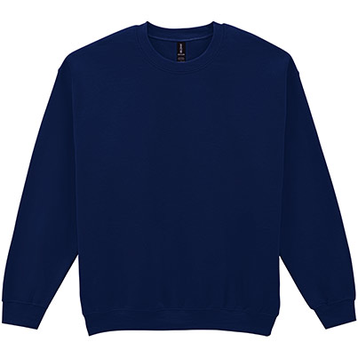 Gildan GD056 Heavy Blend Men’s Navy Crew-Neck Sweatshirt