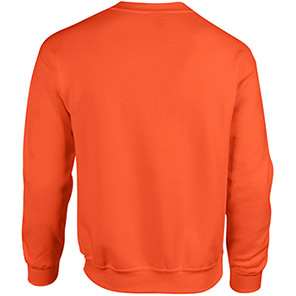 Gildan GD056 Heavy Blend Men’s Orange Crew-Neck Sweatshirt