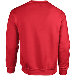 Gildan GD056 Heavy Blend Men’s Red Crew-Neck Sweatshirt