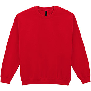 Gildan GD056 Heavy Blend Men’s Red Crew-Neck Sweatshirt 4XL