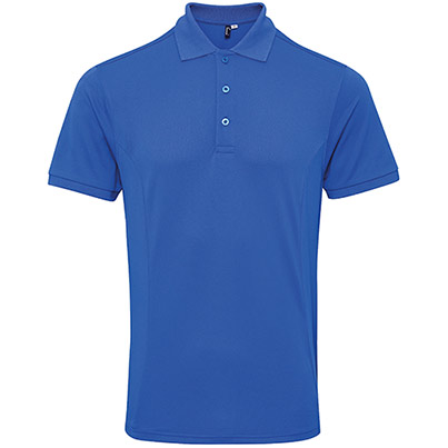 Premier Coolchecker Plus PR630 Royal Blue Polo Shirt
