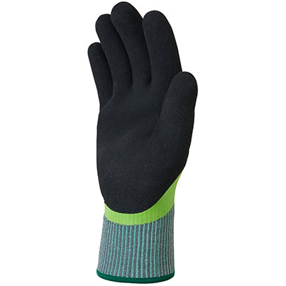 Skytec TRC850 Green/Black Fully Latex-Coated Cut-Resistant Thermal Gloves