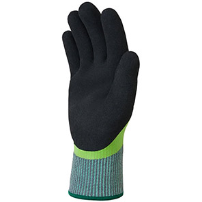 Skytec TRC850 Green/Black Fully Latex-Coated Cut-Resistant Thermal Gloves