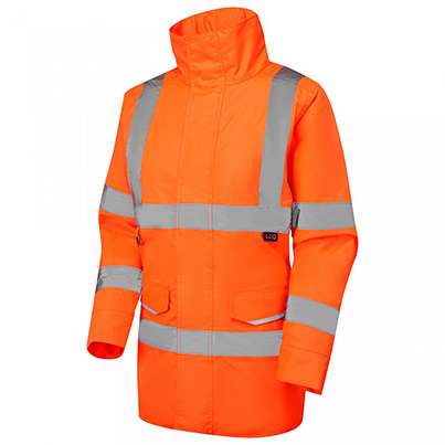 Leo AL01 Ladies High-Vis Lined Anorak