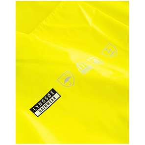 Lyngsøe Rainwear FR-LR59 Yellow Hi-Vis Flame-Retardant Bib and Brace Overalls
