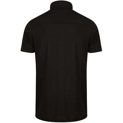 Henbury HB460 Men’s Black Wicking Polo Shirt