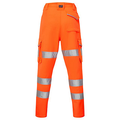 Leo Beckamoor Women’s Yellow Hi-Vis Cargo Trousers