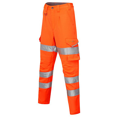 Leo Beckamoor Women’s Yellow Hi-Vis Cargo Trousers