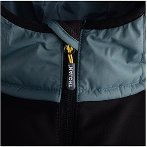 TROJAN Hybrid Men’s Smoke Blue Jacket