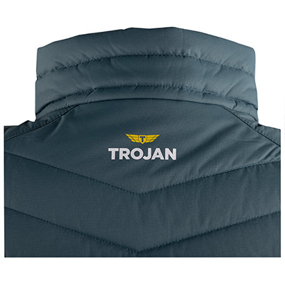 TROJAN Hybrid Men’s Smoke Blue Body Warmer