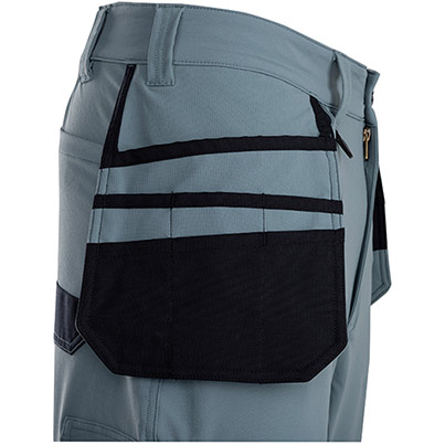 TROJAN Tech Men’s Smoke Blue Cargo Trousers with Holster Pockets
