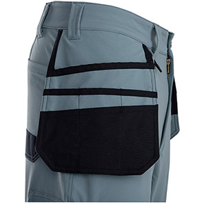 TROJAN Tech Men’s Smoke Blue Cargo Trousers with Holster Pockets