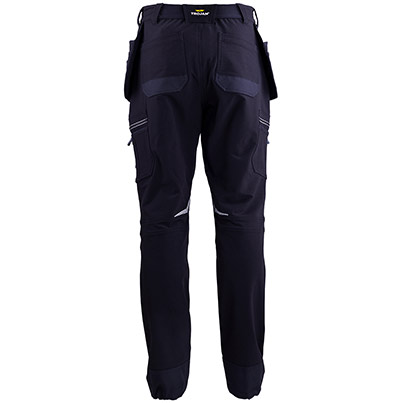 TROJAN Tech Men’s Navy Cargo Trousers with Holster Pockets